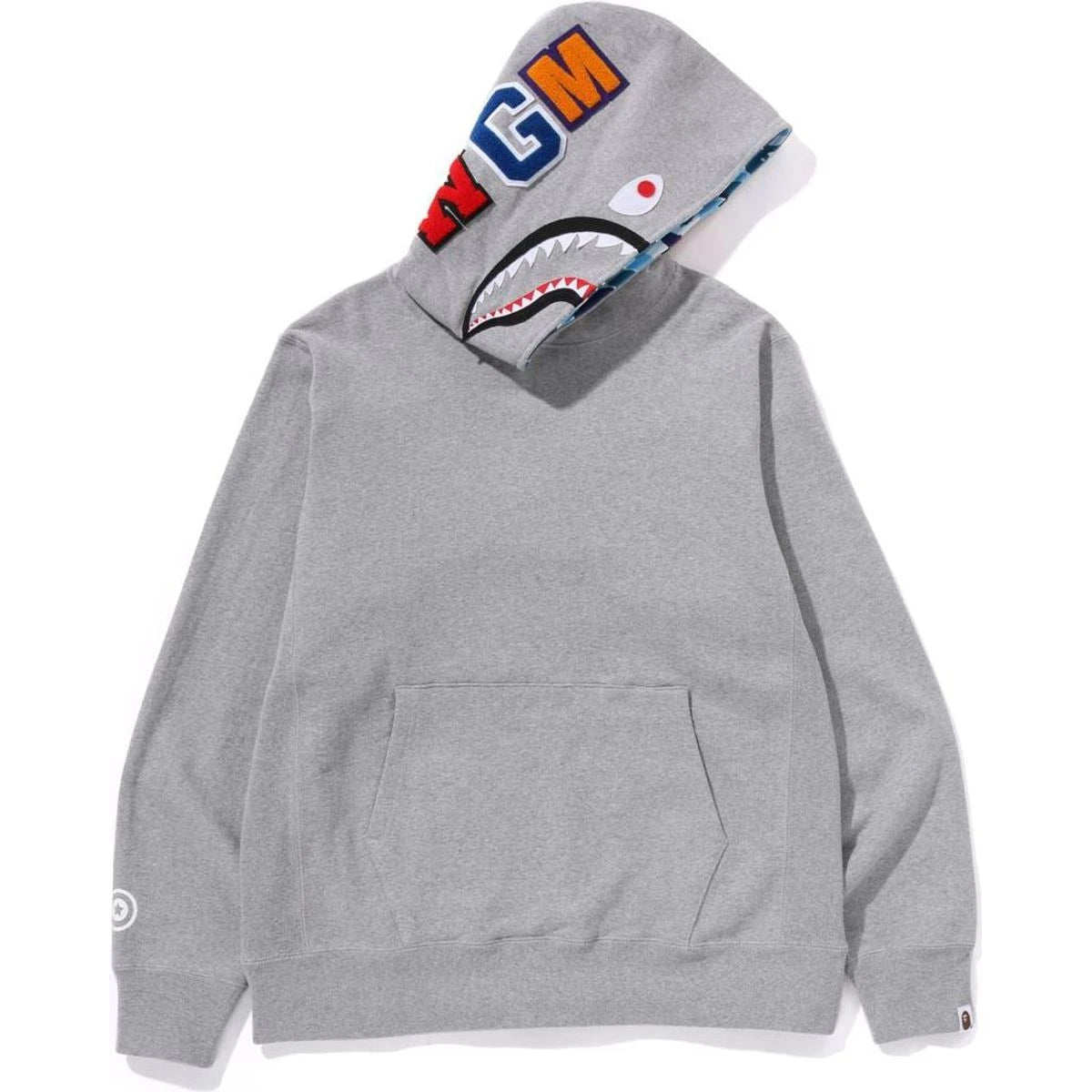 BAPE ABC CAMO SHARK PULLOVER HOODIE