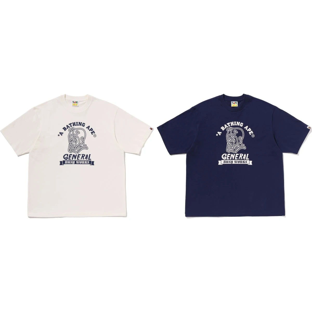 BAPE APE GENERAL COLLEGE RELAXED FIT TEE
