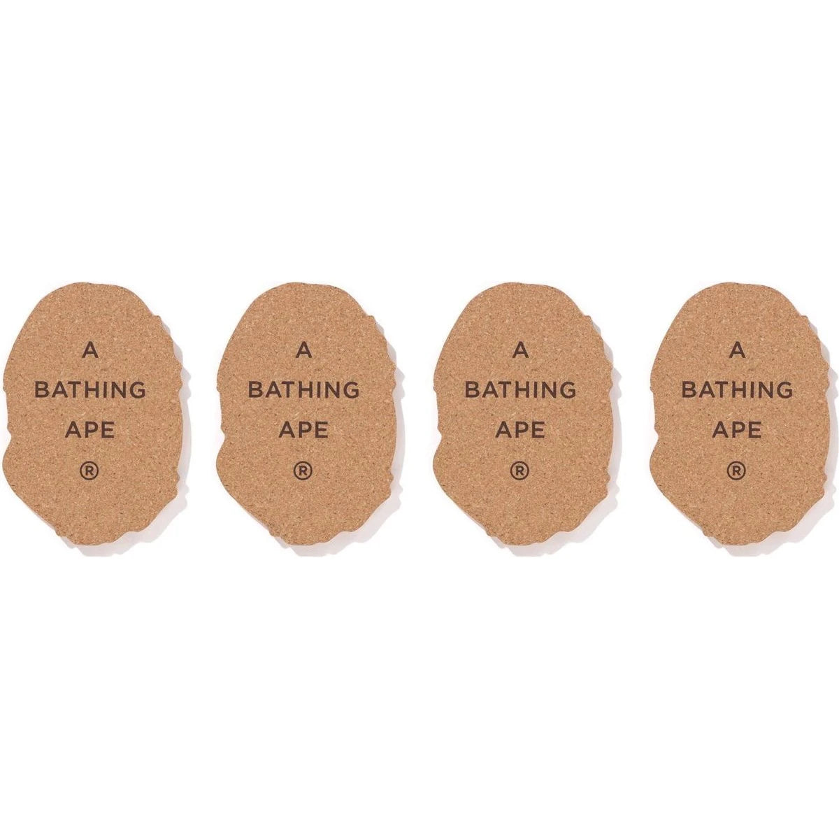 BAPE APE HEAD CORK COASTER