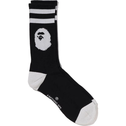 BAPE APE HEAD LINE SOCKS