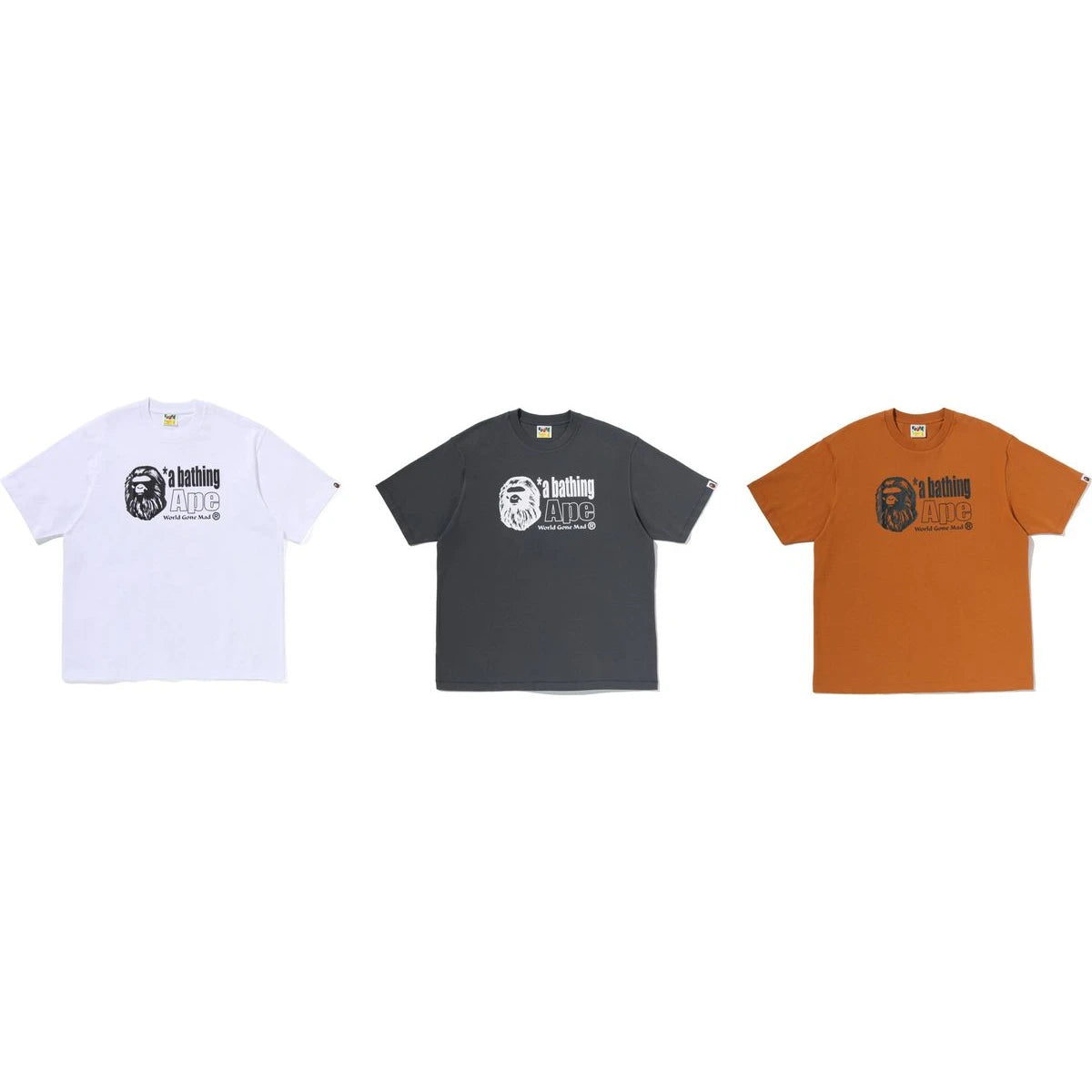 BAPE APE HEAD LOGO RELAXED FIT TEE