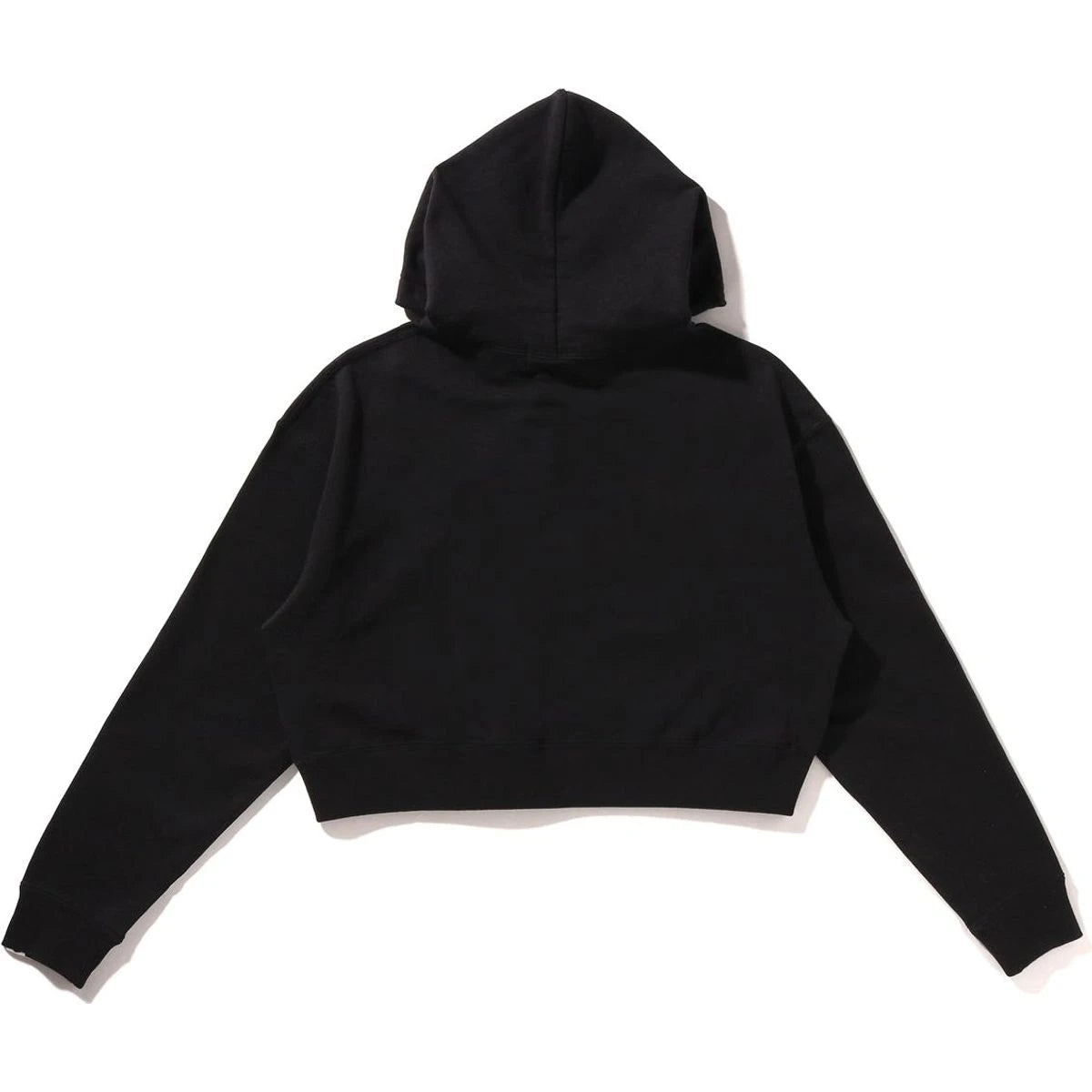 BAPE APE HEAD ONE POINT CROPPED PULLOVER HOODIE