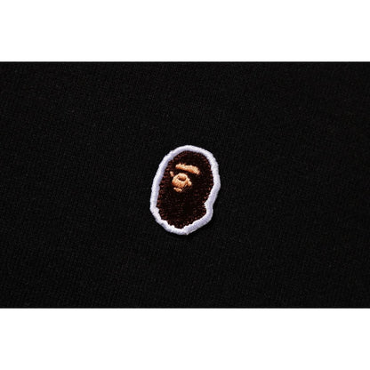 BAPE APE HEAD ONE POINT CROPPED PULLOVER HOODIE