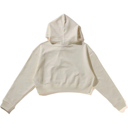 BAPE APE HEAD ONE POINT CROPPED PULLOVER HOODIE