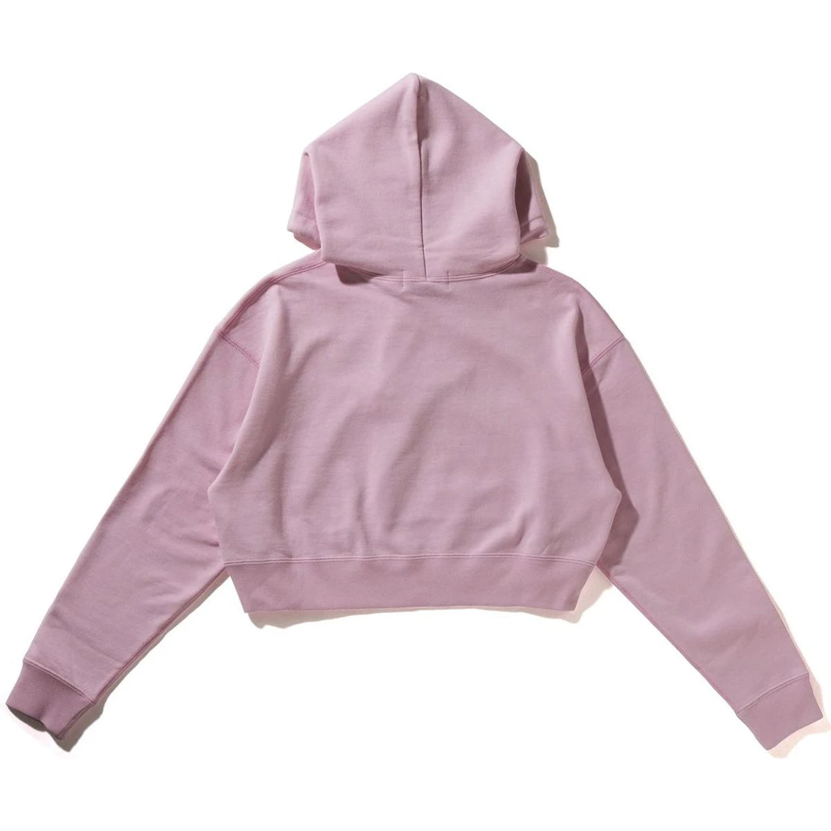 BAPE APE HEAD ONE POINT CROPPED PULLOVER HOODIE