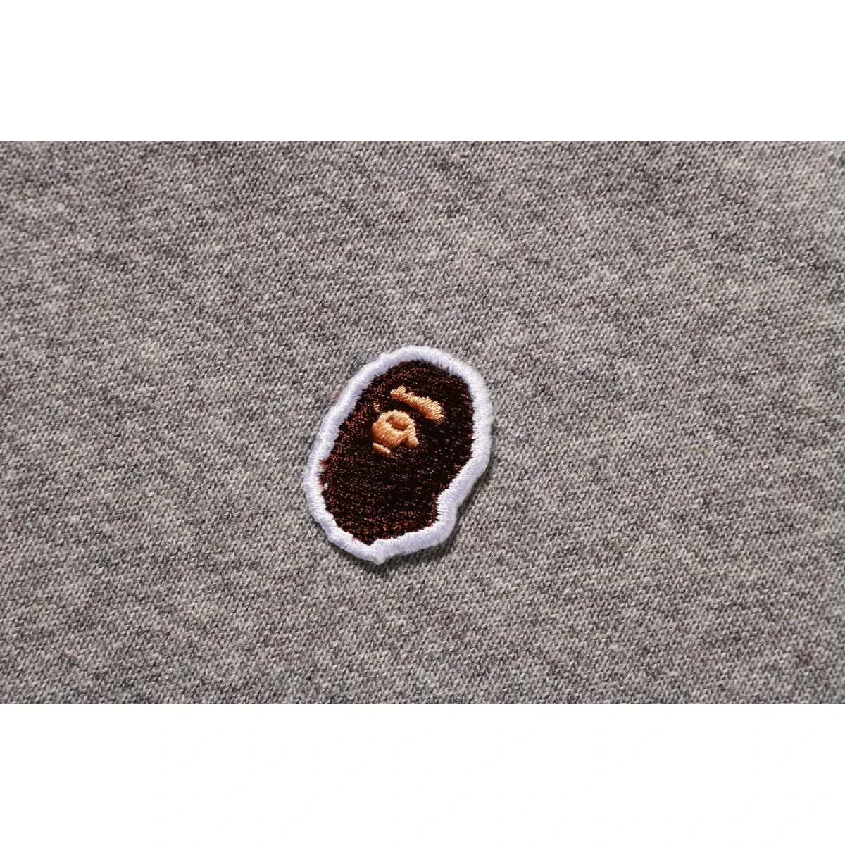 BAPE APE HEAD ONE POINT CROPPED ZIP HOODIE