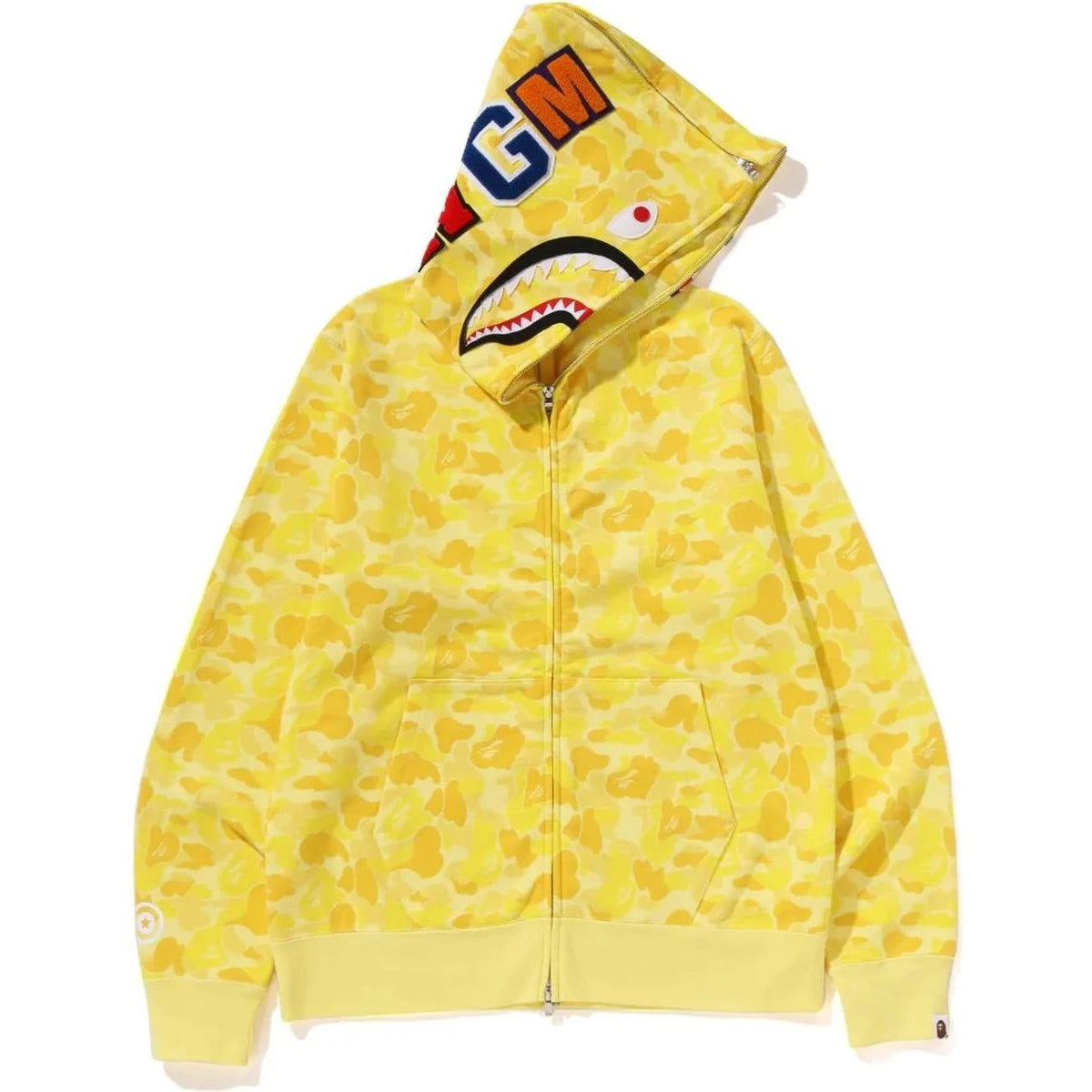 BAPE JAPAN SEPARATE SHARK FULL ZIP HOODIE