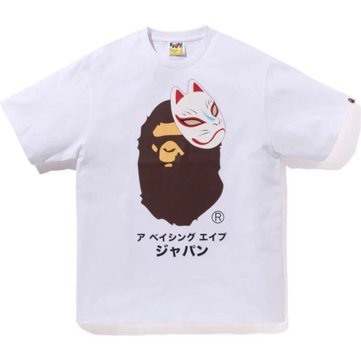 BAPE JAPANESE FOX MASK TEE