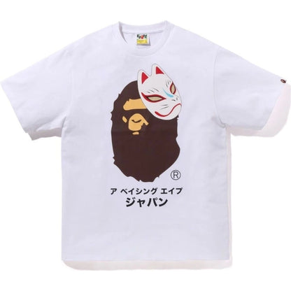 BAPE JAPANESE FOX MASK TEE