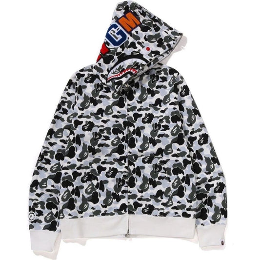 BAPE KYOTO SEPARATE SHARK FULL ZIP HOODIE