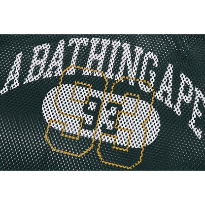BAPE LINE CAMO MULTI LOGO RELAXED FIT FOOTBALL JERSEY