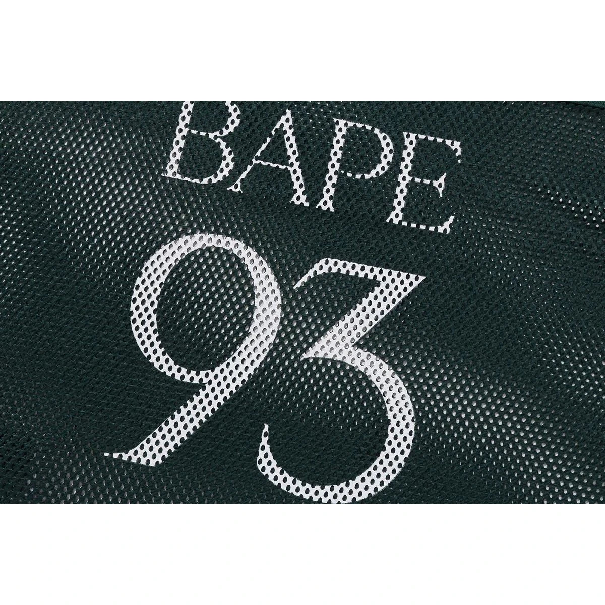 BAPE LINE CAMO MULTI LOGO RELAXED FIT FOOTBALL JERSEY
