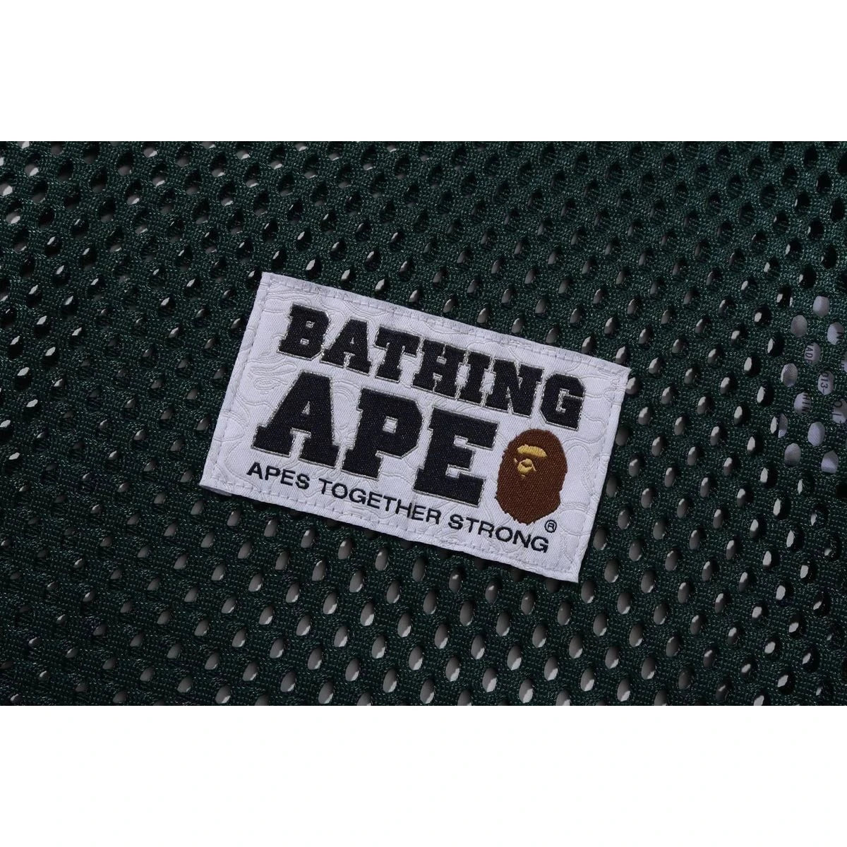 BAPE LINE CAMO MULTI LOGO RELAXED FIT FOOTBALL JERSEY