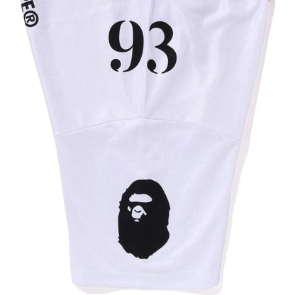 BAPE LINE CAMO MULTI LOGO RELAXED FIT FOOTBALL JERSEY