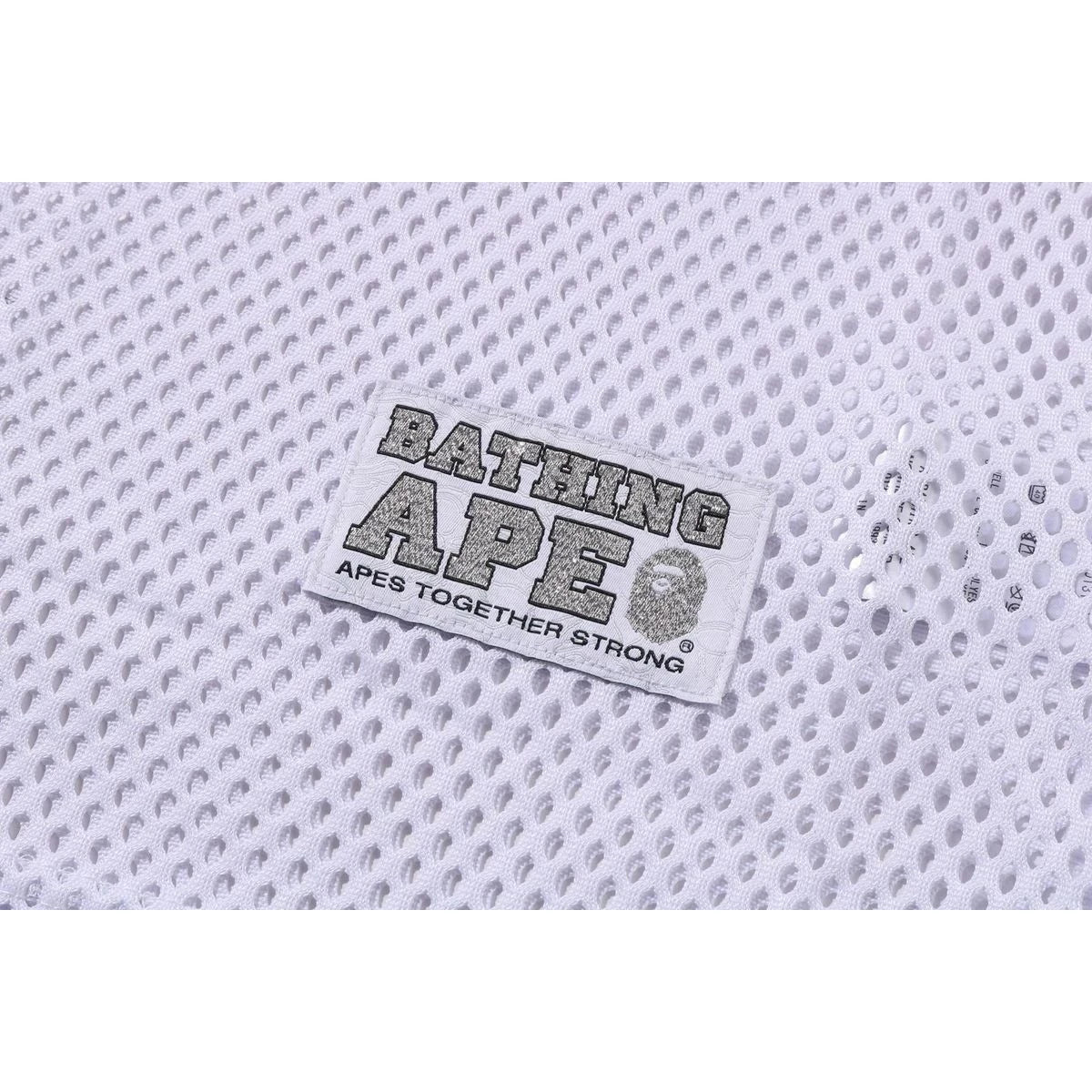 BAPE LINE CAMO MULTI LOGO RELAXED FIT FOOTBALL JERSEY