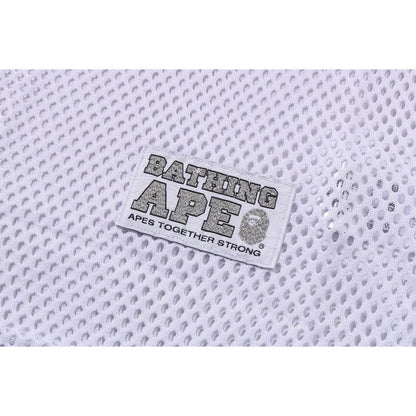 BAPE LINE CAMO MULTI LOGO RELAXED FIT FOOTBALL JERSEY