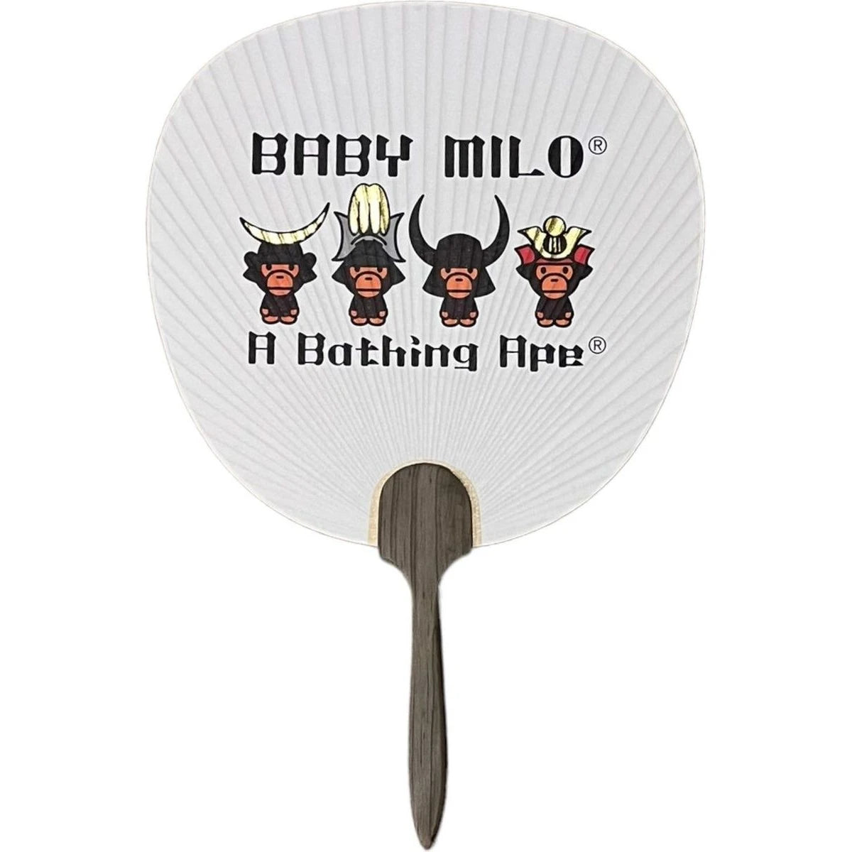 Bape Milo Samurai Uchiwa Hand Fan