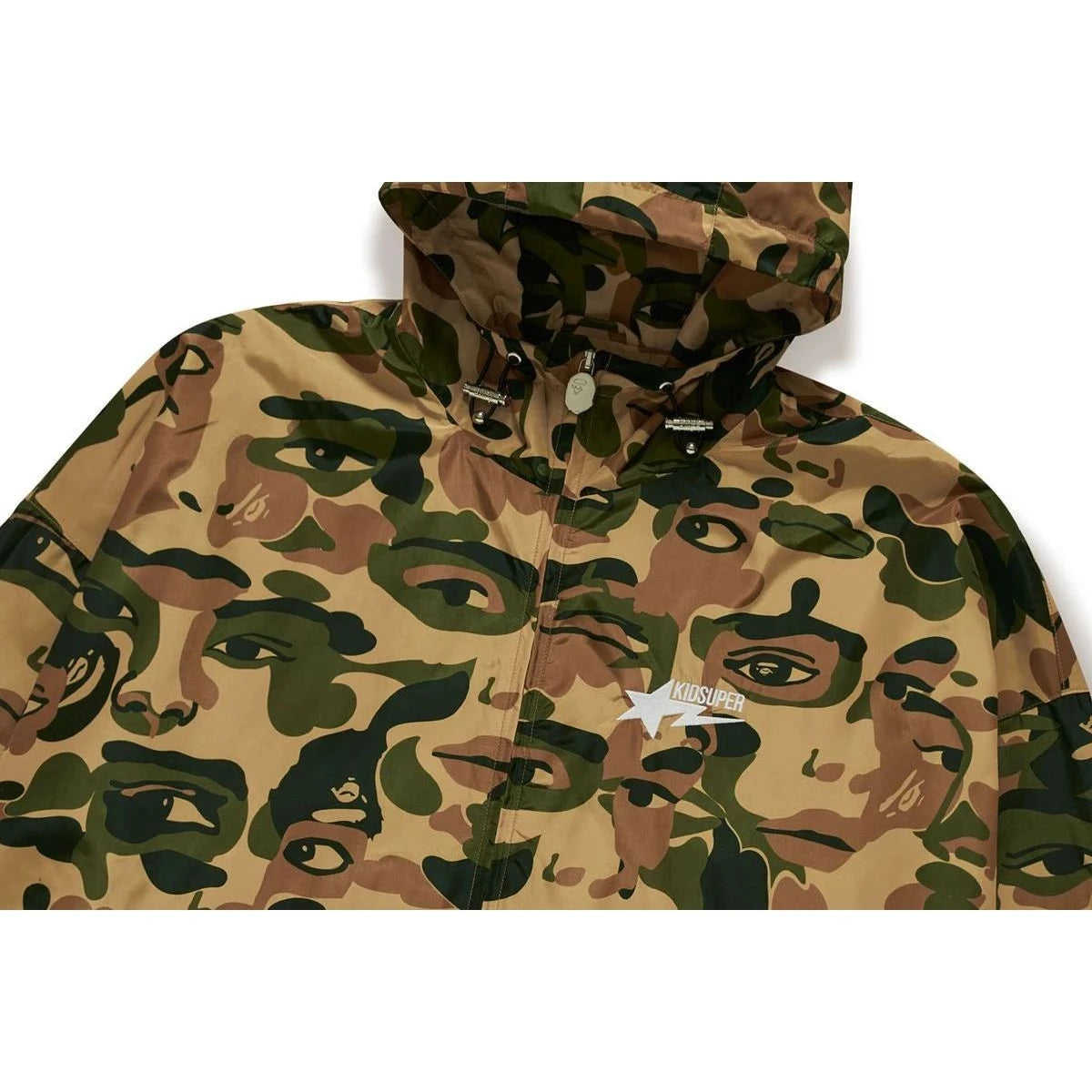 BAPE X KIDSUPER -CAMO LIGHTWEIGHT JACKET
