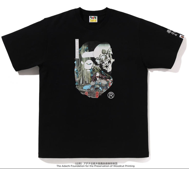 BAPE X UKIYO-E APE HEAD TEE #3