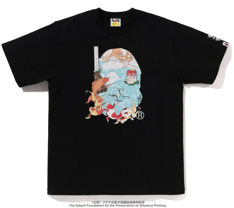 BAPE X UKIYO-E APE HEAD TEE #4