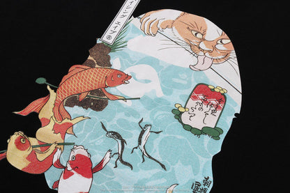BAPE X UKIYO-E APE HEAD TEE #4