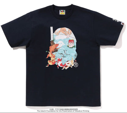 BAPE X UKIYO-E APE HEAD TEE #4