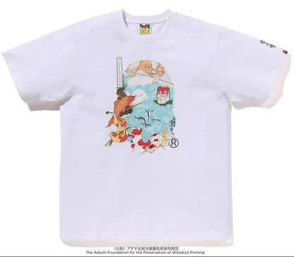 BAPE X UKIYO-E APE HEAD TEE #4