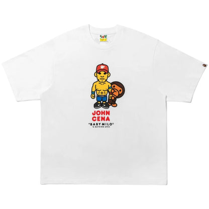 BAPE X WWE JOHN CENA BABY MILO RELAXED FIT TEE