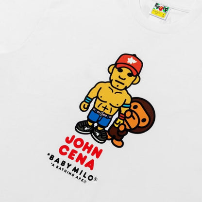 BAPE X WWE JOHN CENA BABY MILO RELAXED FIT TEE