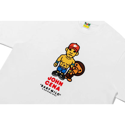 BAPE X WWE JOHN CENA BABY MILO RELAXED FIT TEE