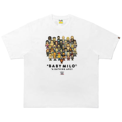BAPE X WWE WRESTLERS BABY MILO RELAXED FIT TEE