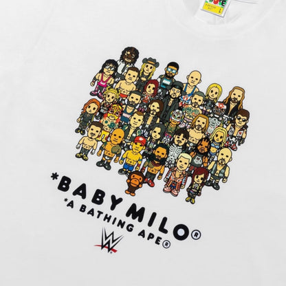BAPE X WWE WRESTLERS BABY MILO RELAXED FIT TEE