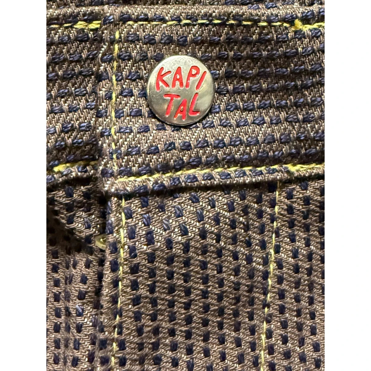 (Deep) Kapital Century Denim Kome Kome Jorts No. 5 (Kakishibu)