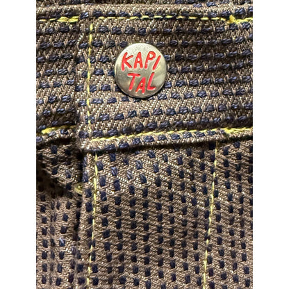 (Deep) Kapital Century Denim Kome Kome Jorts No. 5 (Kakishibu)