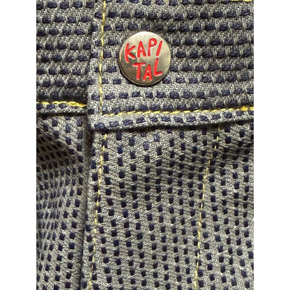 (Deep) Kapital Century Denim Kome Kome Jorts No. 7 (Sumi)