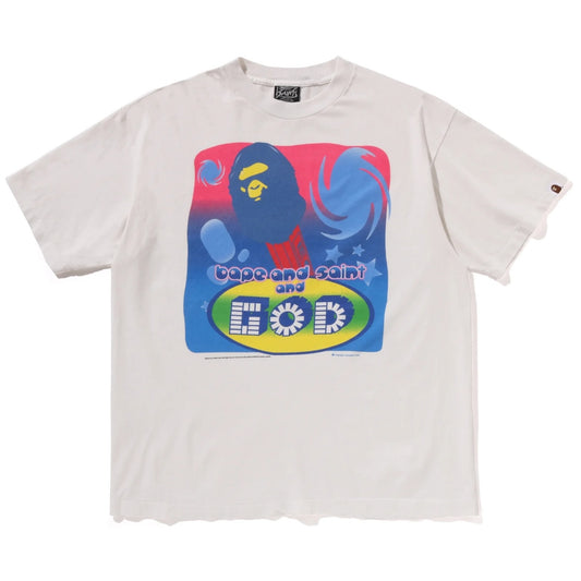 BAPE x SAINT Mxxxxxx GOD TEE