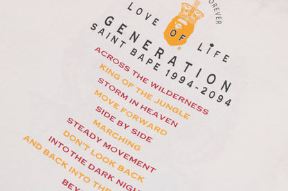 BAPE x SAINT Mxxxxxx GENERATION TEE