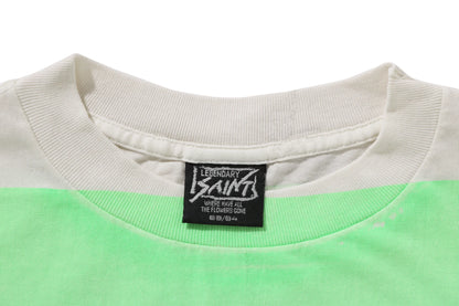 BAPE x SAINT Mxxxxxx MAD FACE HANDPRINTING TEE