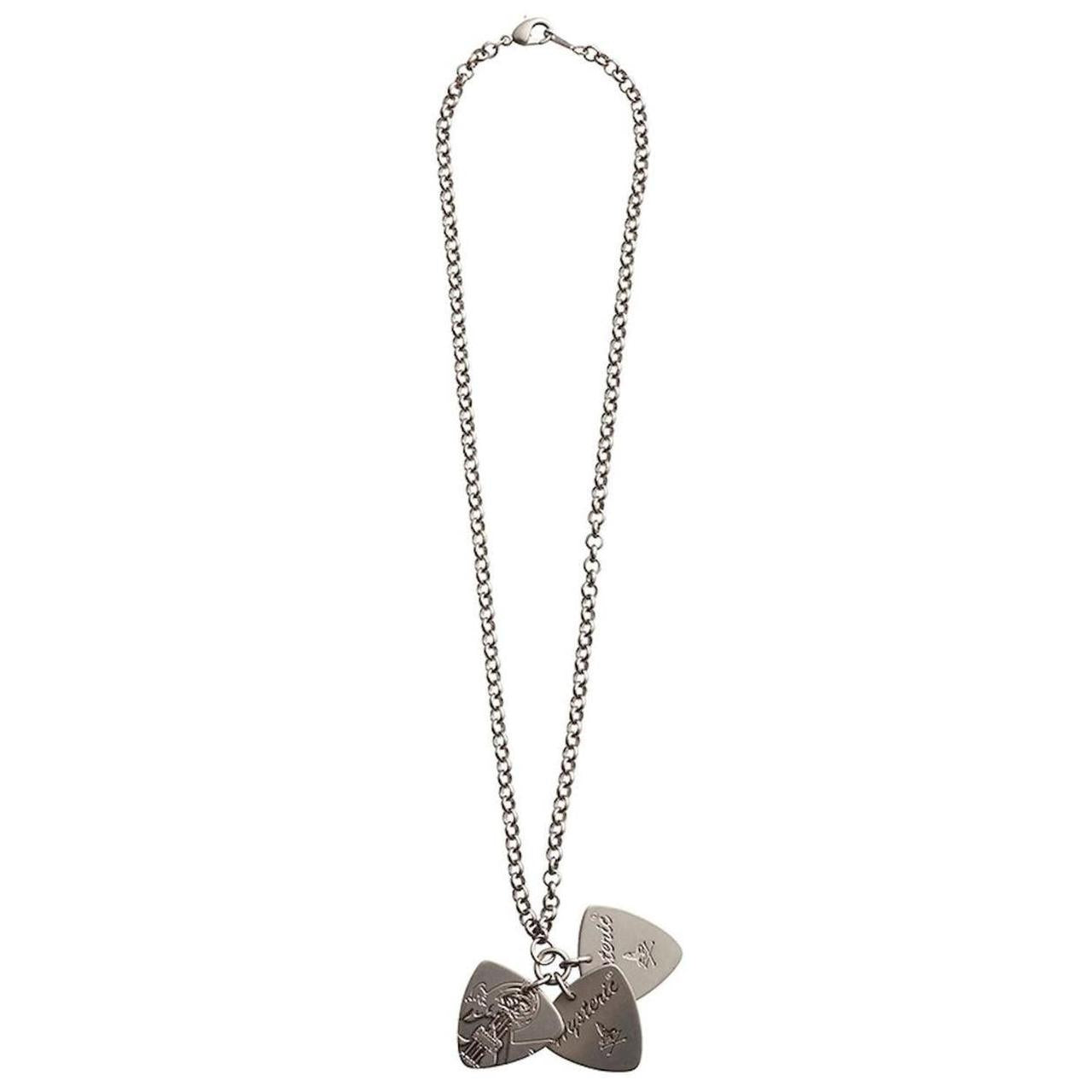 Hysteric Glamour Woman On Skull Guitar Pick Necklace