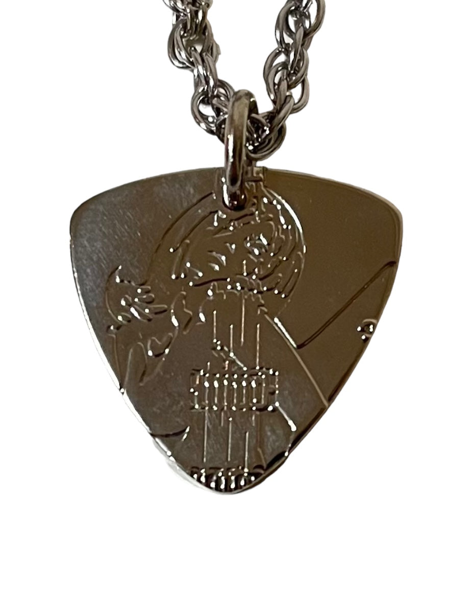 Hysteric Glamour Guitar Pick Necklace - Girl