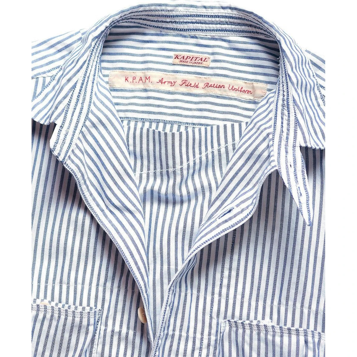 Kaital Oxford Stripe Anorak Shirt