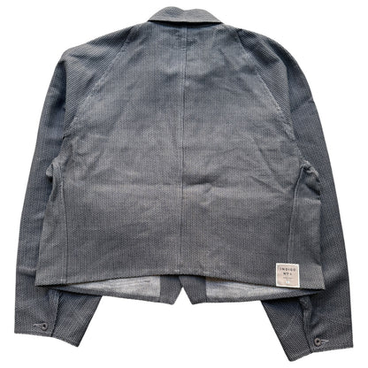 Kapital 10.2oz Century Denim No. 7+S Cropped Winday Chore Jacket (Sumi)