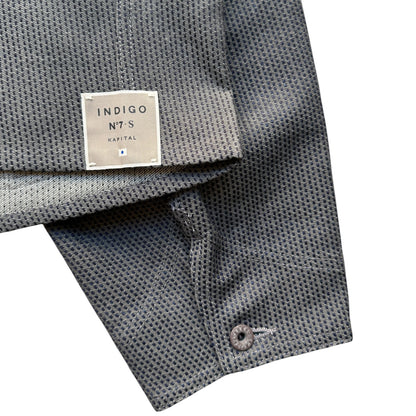 Kapital 10.2oz Century Denim No. 7+S Cropped Winday Chore Jacket (Sumi)