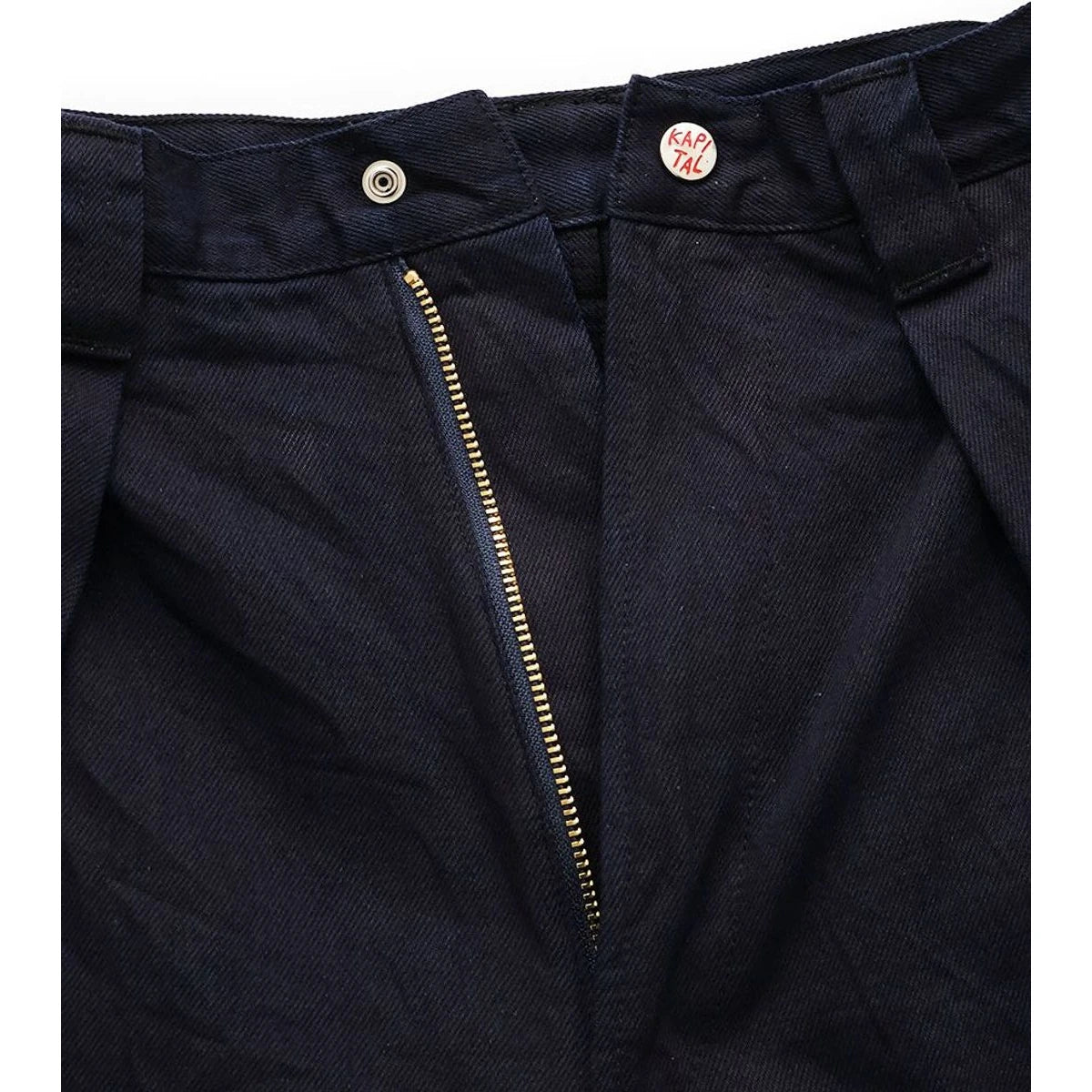 Kapital 10oz IDG × IDG Denim Kome Kome Jorts (Shallow)