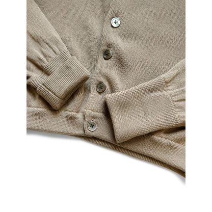 Kapital 10G Eco Knit Elbow Coneybowy Short Cardigan