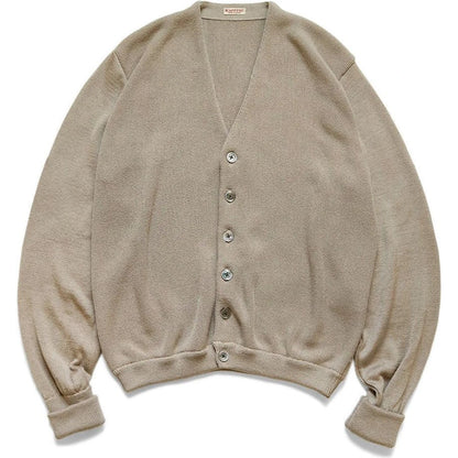 Kapital 10G Eco Knit Elbow Coneybowy Short Cardigan