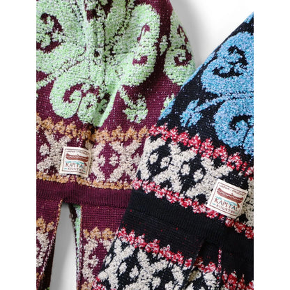 Kapital 10G Snow Gala Jacquard Balaclava Scarf