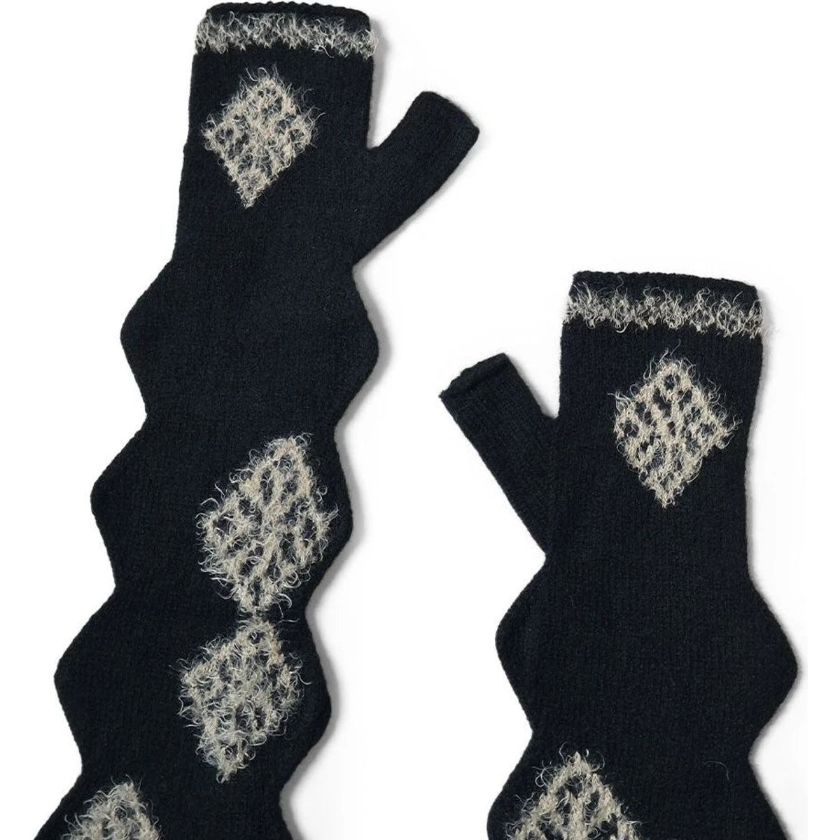 Kapital 10G Wool Gizagiza Arm Warmers