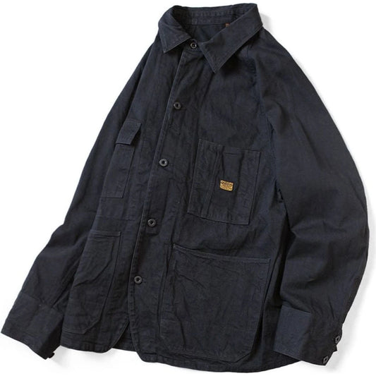 Kapital 10oz Black x Black Denim Cactus Coverall