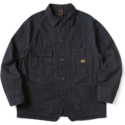 Kapital 10oz Black x Black Denim Cactus Coverall